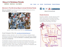 Tablet Screenshot of mayorschristmasparade.com